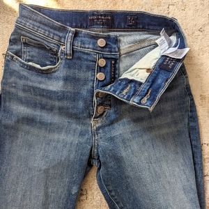 Lucky brand high rise stretch skinny jeans